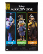 Disney Mirrorverse akčná figúrkas Combopack Genie, Scrooge McDuck & Goofy (Gold Label) 13 - 18 cm